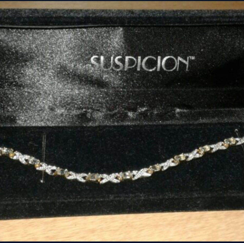 Suspicion 7.5" Marcasite Bracelet Sterling silver